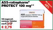 ASS-ratiopharm® PROTECT 100 mg**