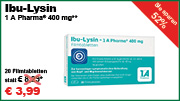 Ibu-Lysin 1 A Pharma® 400 mg**