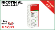 NICOTIN AL 1 mg/Sprühstoß**